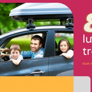 Người lớn cần năm kỹ 8 điều sau khi cho trẻ nhỏ đi xe ô tô