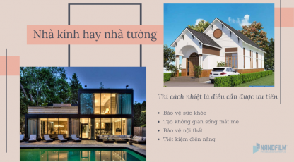 Cách nhiệt nhà kính khác cách nhiệt nhà bê-tông như thế nào?