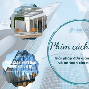 Phim chống nóng cách nhiệt cho nhà kính vùng nội thành Hồ Chí Minh