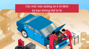 Các mốc thời gian bảo dưỡng ô tô định kỳ bạn không thể lơ là