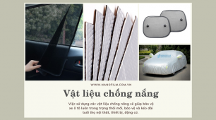 Có nên sử dụng kết hợp nhiều giải pháp chống nắng cho xe? 
