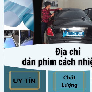 Địa chỉ dán phim cách nhiệt ô tô cao cấp cho xe siêu sang Roll Royce