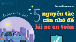 5 nguyên tắc cần phải nhớ để lái xe an toàn