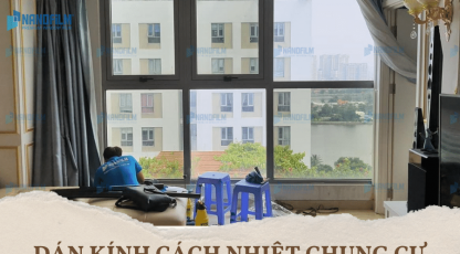 Dán kính cách nhiệt chung cư có che mất tầm nhìn view đẹp hay không?