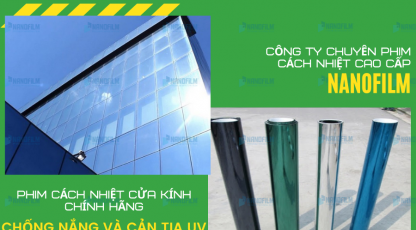 Giải pháp chống nóng, cản tia UV hoàn hảo với phim cách nhiệt cho cửa kính