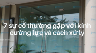 7 sự cố thường gặp với cửa kính cường lực và cách xử lý