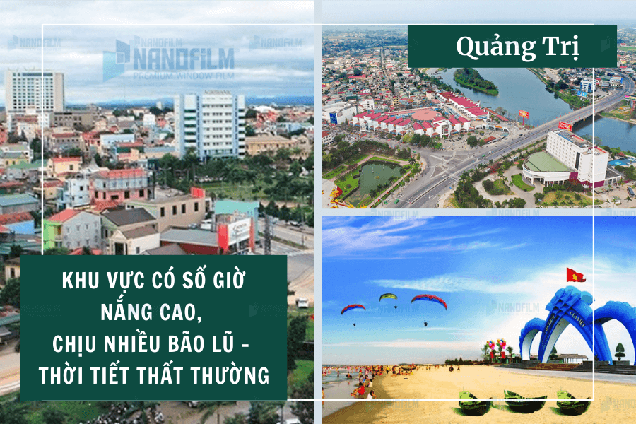 Quảng Trị là khu vực có số giờ nắng cao