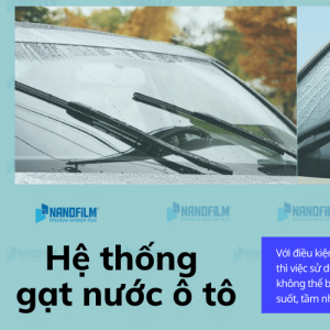 Tìm hiểu cấu tạo và nguyên nhân hư hỏng của hệ thống gạt nước ô tô
