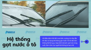 Tìm hiểu cấu tạo và nguyên nhân hư hỏng của hệ thống gạt nước ô tô