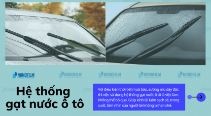 Tìm hiểu cấu tạo và nguyên nhân hư hỏng của hệ thống gạt nước ô tô