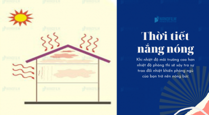 Tác hại của sự trao đổi nhiệt giữa môi trường và không gian sống