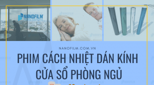 Phim cách nhiệt dán kính cửa sổ phòng ngủ của người già