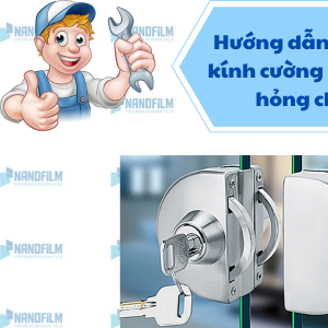 Hướng dẫn cách mở cửa kính cường lực khi bị kẹt, hỏng chìa khóa