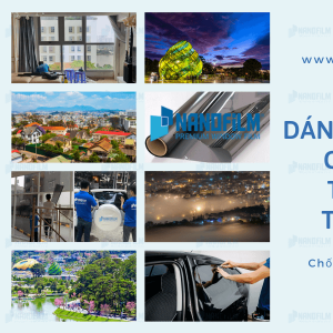 Dịch vụ dán cách nhiệt cửa kính tận nhà tại Đà Lạt