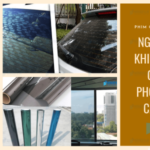 Giấy dán cửa sổ bị phồng rộp cần xử lý như thế nào?