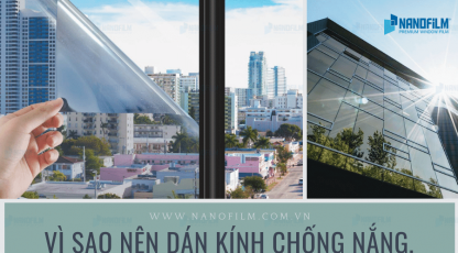Vì sao nên dán kính chống nắng, chống bức xạ UV cho văn phòng?