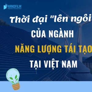 Thời đại lên ngôi của ngành năng lượng tái tạo tại Việt Nam