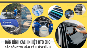 Dán kính cách nhiệt oto cho các công ty vận tải liên tỉnh tại Hà Nội