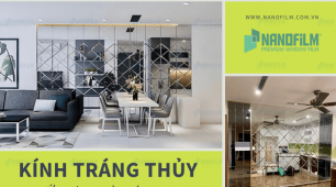 Kính tráng thủy là gì? Ứng dụng của nó trong công trình xây dựng