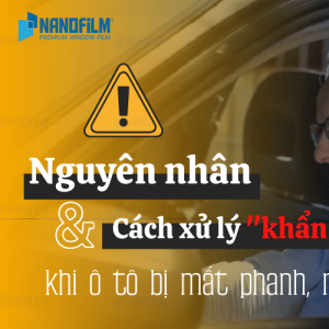 Nguyên nhân và cách xử lý khẩn cấp khi ô tô bị mất phanh, mất lái