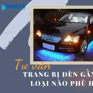 Tư vấn trang bị đèn gầm ô tô loại nào phù hợp?