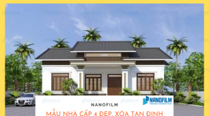 Mẫu nhà cấp 4 đẹp, xóa tan định kiến về không gian nhỏ hẹp