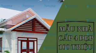 Thiết kế mẫu nhà cấp 4 đẹp giá rẻ 100 triệu nên mua