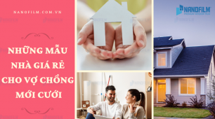 Những mẫu nhà giá rẻ cho vợ chồng mới cưới