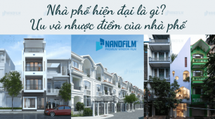 Nhà phố hiện đại là gì? Ưu và nhược điểm của nhà phố