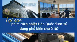 Tại sao phim cách nhiệt Hàn Quốc được sử dụng phổ biến cho ô tô?