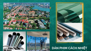 Dán phim cách nhiệt tại Phú Thọ cho ô tô, nhà ở chính hãng