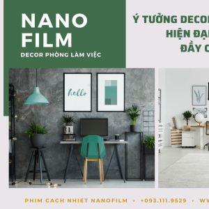 Ý tưởng decor phòng làm việc hiện đại, đơn giản nhưng đầy cảm hứng
