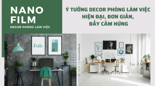 Ý tưởng decor phòng làm việc hiện đại, đơn giản nhưng đầy cảm hứng