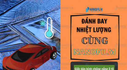 Giấy dán kính chống nắng ô tô chính hãng, chất lượng siêu cấp