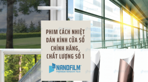Phim cách nhiệt dán kính cửa sổ chính hãng, chất lượng số 1