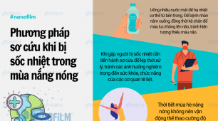 Phương pháp sơ cứu khi bị sốc nhiệt trong mùa nắng nóng