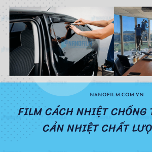 Film cách nhiệt chống tia UV 99%, cản nhiệt chất lượng cao