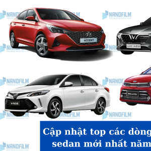 Cập nhật top các dòng xe ô tô sedan mới nhất năm 2021