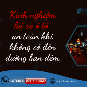 Kinh nghiệm lái xe ô tô an toàn khi không có đèn đường ban đêm