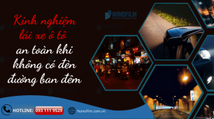Kinh nghiệm lái xe ô tô an toàn khi không có đèn đường ban đêm