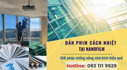 Dán phim cách nhiệt: Giải pháp chống nóng nhà kính hiệu quả