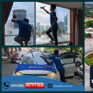 Dán phim cách nhiệt, chống nóng tại Tiền Giang