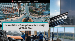 Chống nóng bằng dán phim cách nhiệt tại Thái Bình