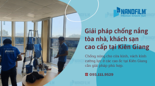Giải pháp chống nắng tòa nhà, khách sạn cao cấp tại Kiên Giang