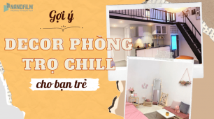 Gợi ý decor phòng trọ chill cho bạn trẻ