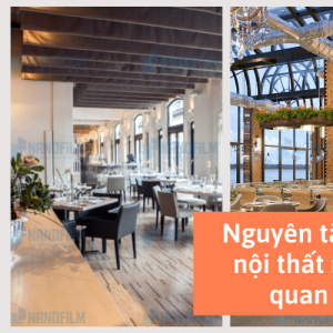 Nguyên tắc thiết kế nội thất nhà hàng quan trọng cần biết