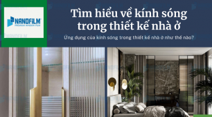 Tìm hiểu về kính sóng trong thiết kế nhà ở