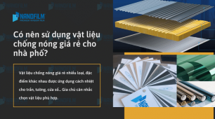 Có nên sử dụng vật liệu chống nóng giá rẻ cho nhà phố?