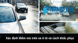 Xác định điểm mù trên xe ô tô và cách khắc phục hiệu quả