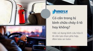 Có cần trang bị bình chữa cháy ô tô hay không?